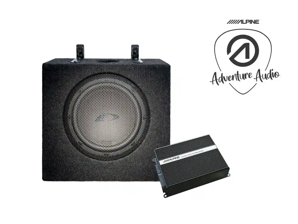 Subwoofer s DSP zesilovačem Alpine SPC-W84AT6-2 pro Volkswagen T6 Značkový