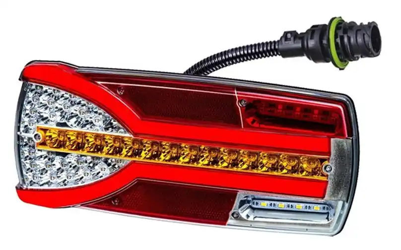 Zadní LED světlo s dynamickým blinkrem (bajonet), typ LZD2304, levá strana Značkový