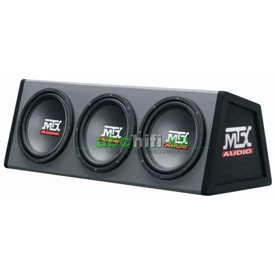 Tovární Cena MTX AUDIO RT10X3DS - Nářezový trojitý subwoofer v ozvučnici