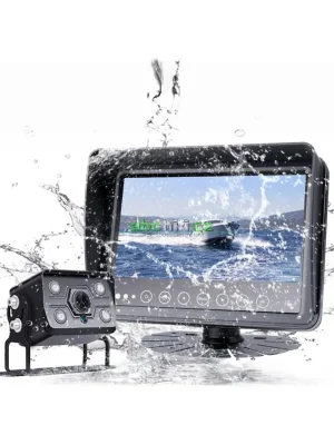 AHD set Monitor 7" prachotěsný/voděodolný/nárazu odolný, 2x4PIN vstup + kamera Novinka