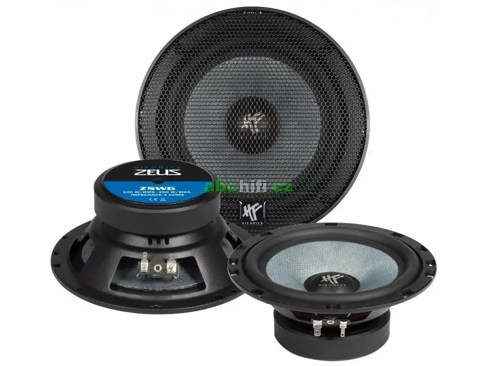Sleva HIFONICS ZSW6 - Středobasové reproduktory 200 W max.