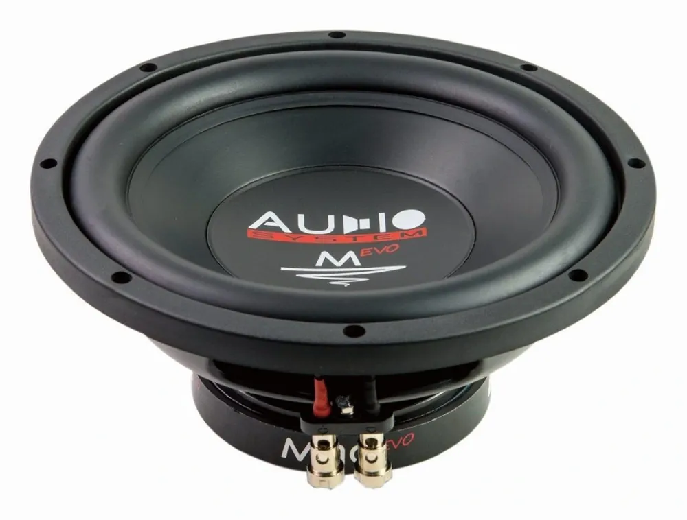 Finální Výprodej AUDIO SYSTEM M 10 EVO - 25 cm subwoofer 300 W RMS, 4 Ω