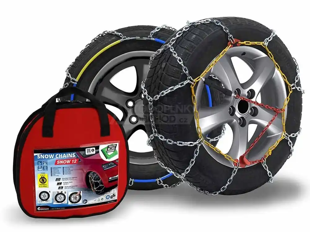 Oblíbený Sněhové řetězy Compass SNOW12 ÖNORM X60 185/55 R14 • do 2200 kg