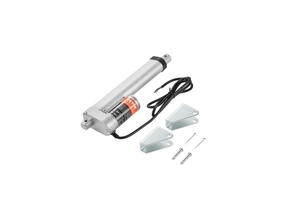 Výhodná Nabídka Lineární aktuátor 12V 15,2 cm vysoké zatížení 149,7 kg/1500N 0,5 cm/s krytí IP54