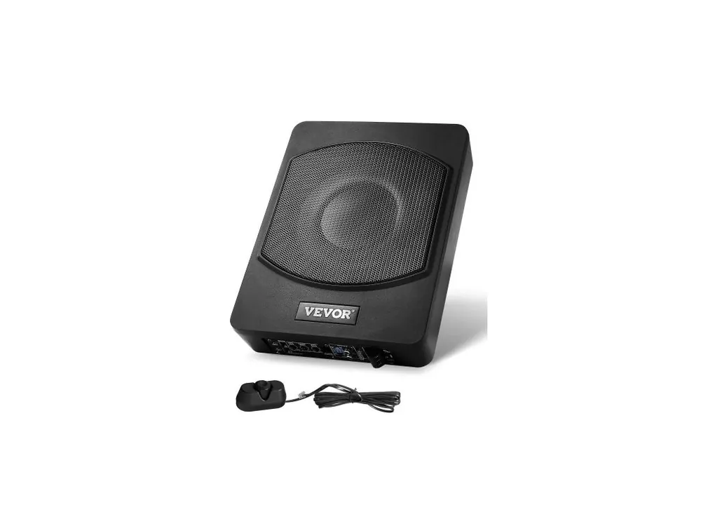 10" 240W subwoofer do auta pod sedadlo, tenké aktivní subwoofery do auta pod sedadlo, nízkoprofilový audio subwoofer s vestavěným zesilovačem, vstup pro vysoké/nízké úrovně a regulátor hlasitosti pro SUV, auta, nákladní auta, obytné vozy Hit Sezóny
