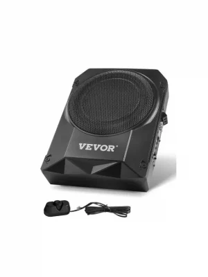 10" 400W subwoofer do auta pod sedadlo, tenké aktivní subwoofery do auta pod sedadlo, nízkoprofilový audio subwoofer s vestavěným zesilovačem, vstup pro vysoké/nízké úrovně a regulátor hlasitosti pro SUV, auta, nákladní auta, obytné vozy Aktuální