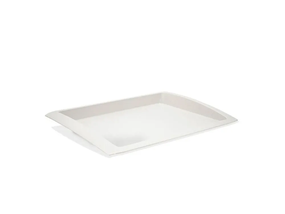 Hit Sezóny Tác servírovací obdélníkový ART TRAYS, ledově bílá