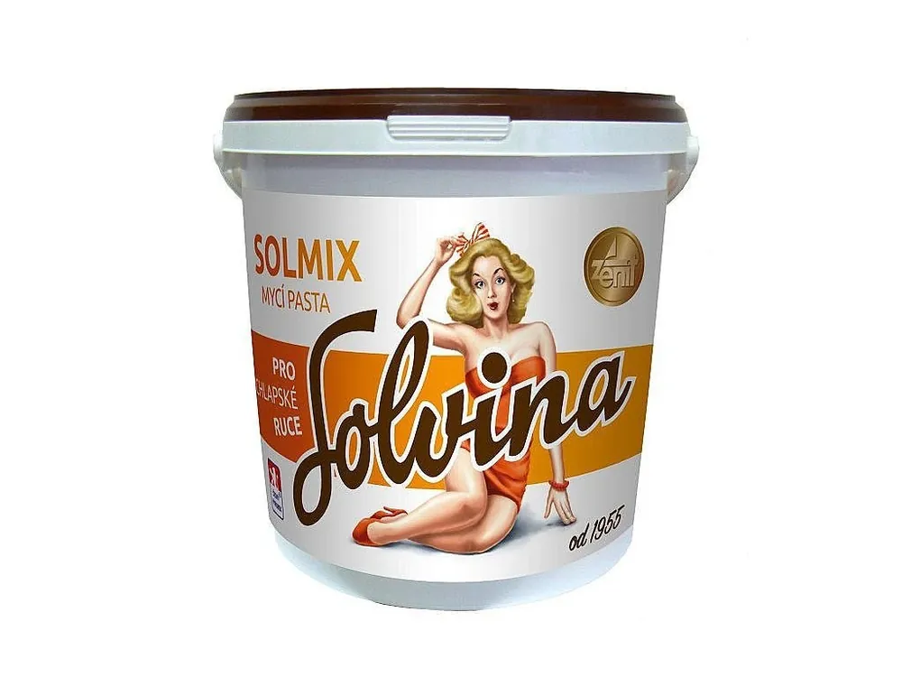 Pilinová mycí pasta na ruce Solvina Solmix, 10kg Cenově Výhodný