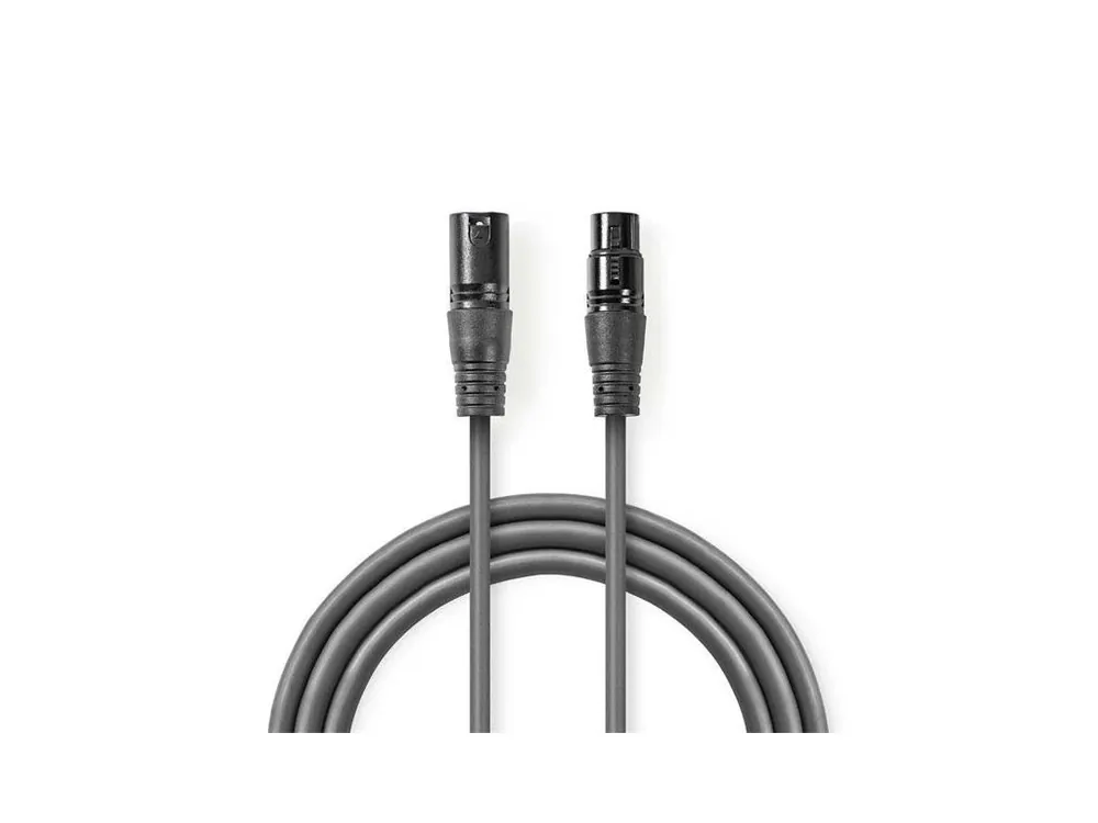 Kabel optický vyvážený 1,5m NEDIS COTH15010GY15 Ověřený