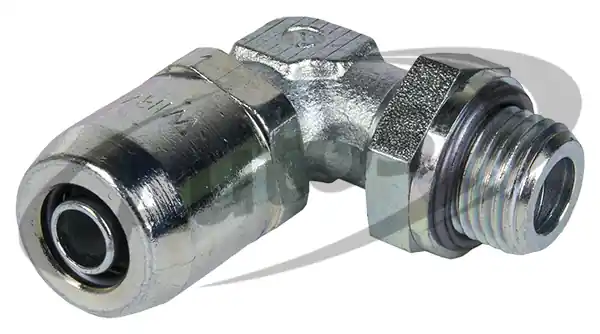 Časově Omezené Rychlospojka 90° M16x1,5/PA12 vnější závit, kovová