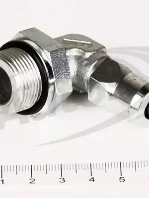 Časově Omezené Rychlospojka 90° M22x1,5/PA 8 vnější závit, kovová