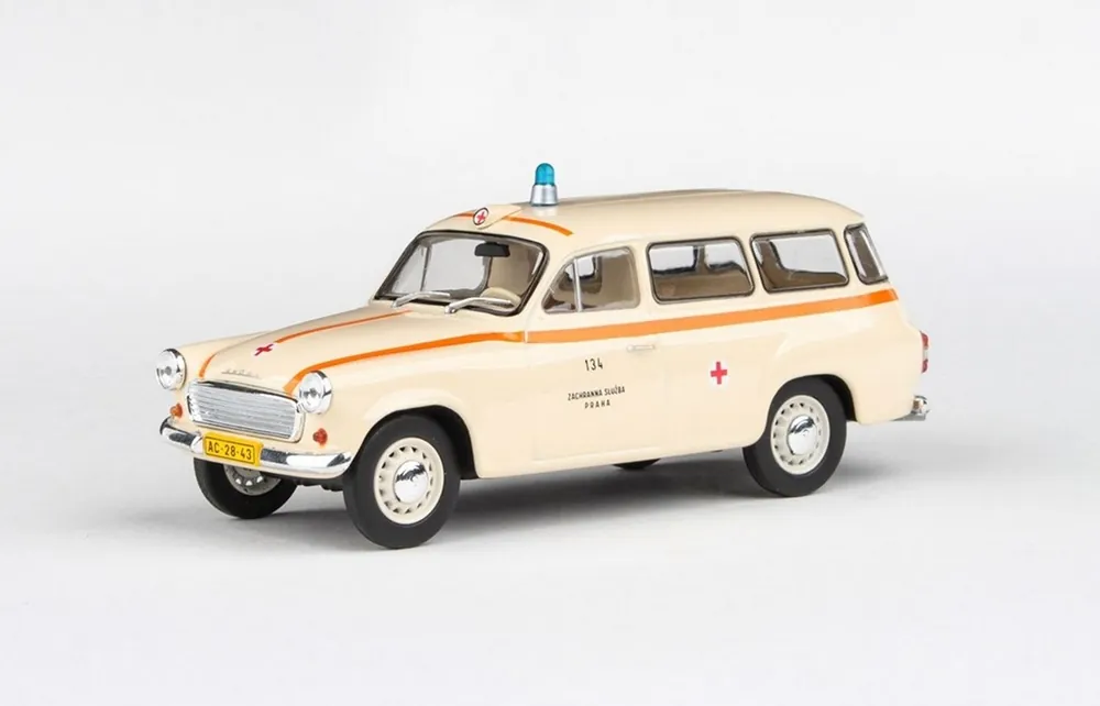 Škoda 1202 (1964) - 1 43 - ABREX - ZS PRAHA 134 Akce