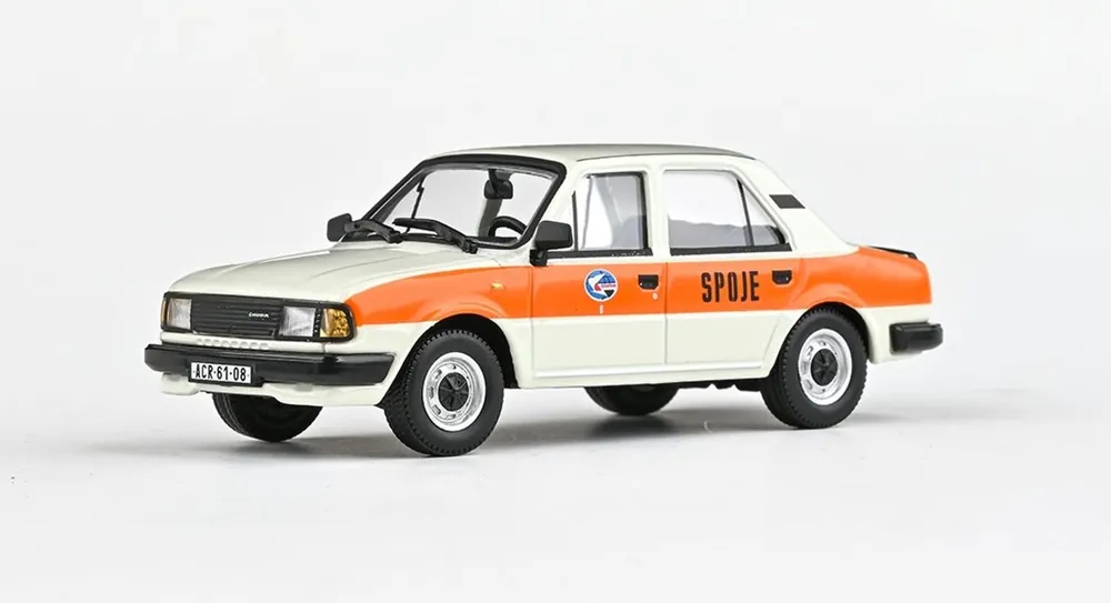 Škoda 120L (1984) - ABREX - 1 43 - Spoje (bílá verze) Akční Cena