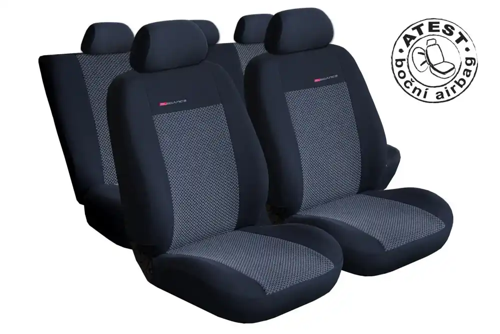 Autopotahy Škoda Octavia I, nedělená, šedo černé Must-Have