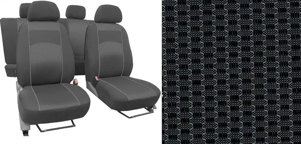 Výprodej Autopotahy VOLKSWAGEN TOURAN III, 5 míst, od r. 2015, VIP šedé