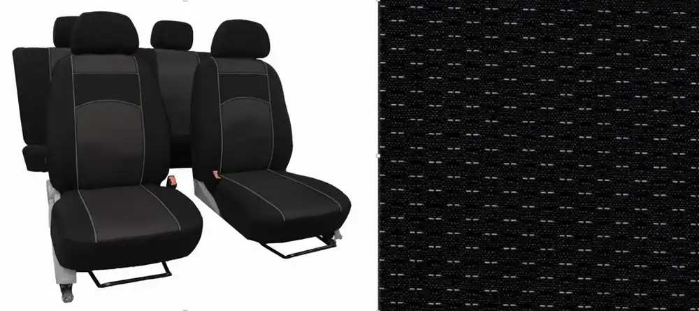 Výprodej Autopotahy SUBARU OUTBACK VI, od r. 2020, VIP černé