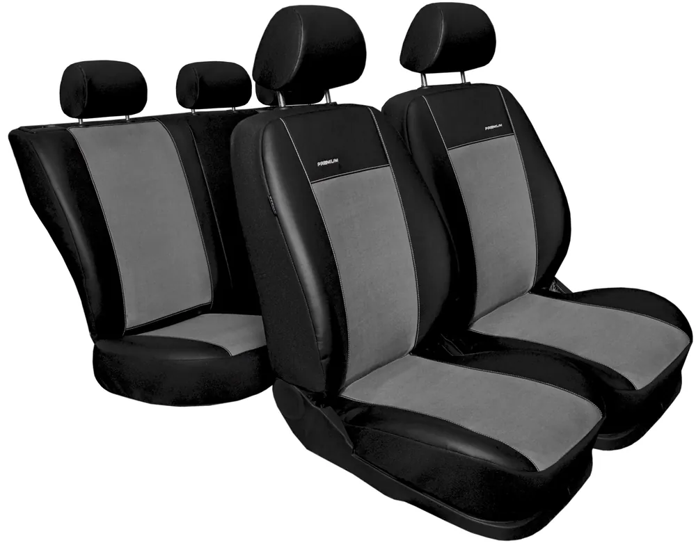 Top Prodej Autopotahy Seat Leon III, od r. 2012, Ekokůže černošedé