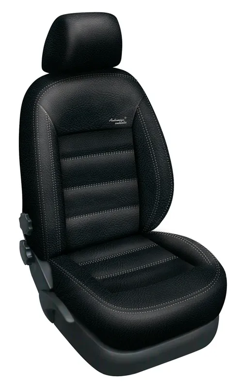 Tovární Cena Autopotahy Volkswagen TOURAN, 5 míst, od r. 2003- 2010, AUTHENTIC LEATHER, černé