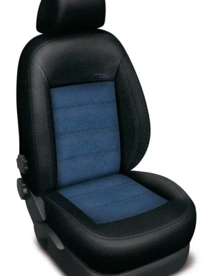 Autopotahy KIA PICANTO II, od r. 2011, AUTHENTIC VELVET, černomodré Značkový