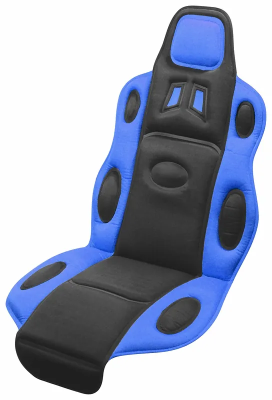 Potah sedadla RACE černo-modrý Dokud Zásoby Vydrží