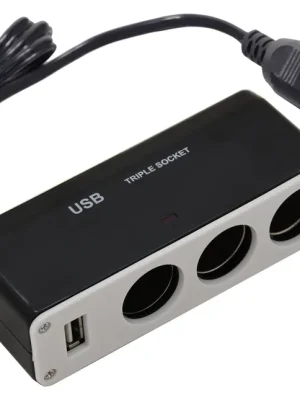 Roztrojka 12/24V + USB 1000mA Výhodná Nabídka