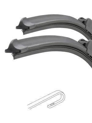 Stěrače FLAT SET (HOOK) 660+550mm Speciální Cena