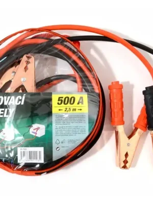 Startovací kabely 500A 2,5m zipper bag Dokud Zásoby Vydrží