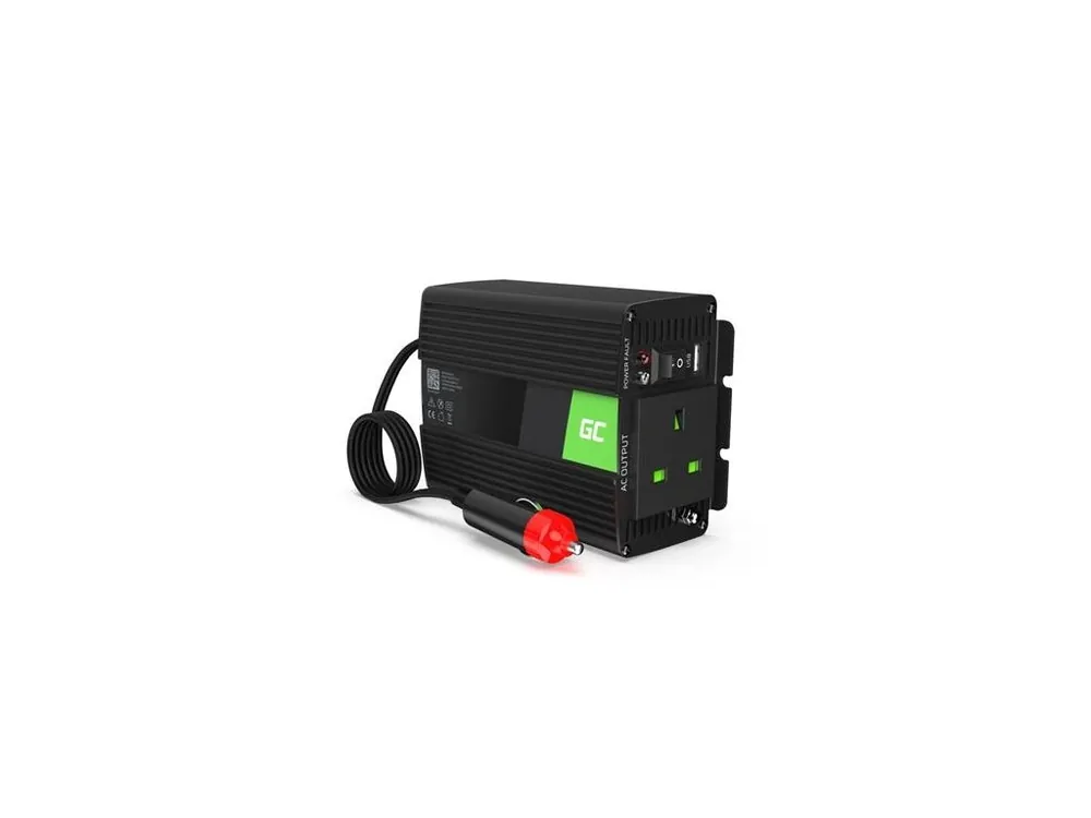 Super Cena Green Cell Power Inverter 24V to 230V 150W/300W Modified sine wave UK PLUG