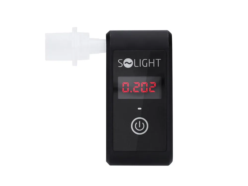Solight alkohol tester mini, Fuel Cell, 0,0 - 5,0‰ BAC,citlivost 0,08‰ Objednat Nyní